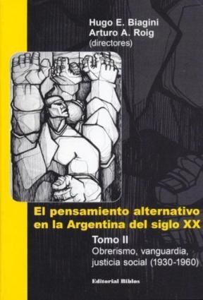 Papel PENSAMIENTO ALTERNATIVO EN LA ARGENTINA DEL SIGLO XX, T II