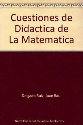  Cuestiones De Didactica De La Matematica