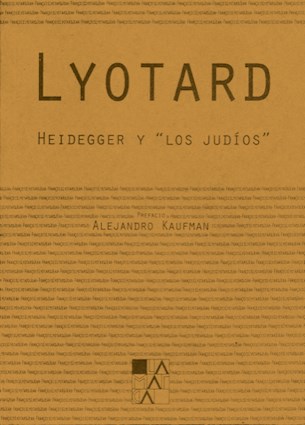 Papel HEIDEGGER Y "LOS JUDIOS"