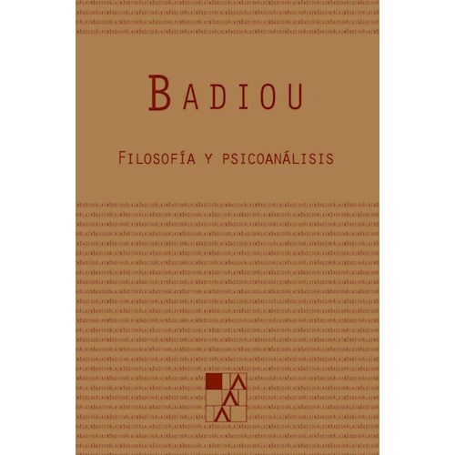 Papel FILOSOFIA Y PSICOANALISIS