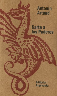 Papel CARTA A LOS PODERES