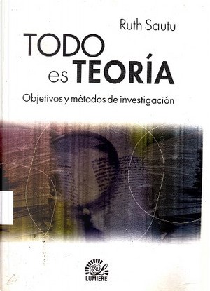 Papel TODO ES TEORIA -  OBJETIVOS Y METODOS DE INVESTIGACION