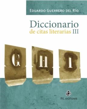  Diccionario De Citas Literarias Iii