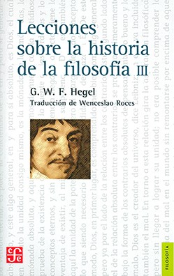 Papel LECCIONES SOBRE LA HISTORIA DE LA FILOSOFIA III