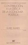 Papel CONTRIBUCION A LA CRITICA DE LA ECONOMIA POLITICA