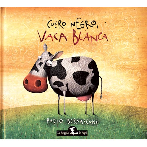 Papel CUERO NEGRO VACA BLANCA (TAPA DURA)