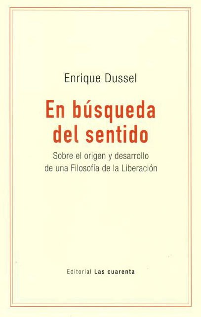Papel EN BUSQUEDA DEL SENTIDO