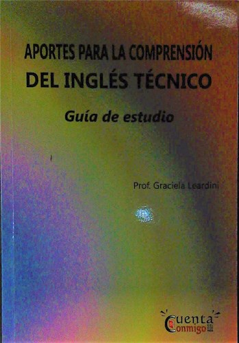 Papel APORTES PARA LA COMPRESION DEL INGLES TECNICO GUIA DE ESTUDIO