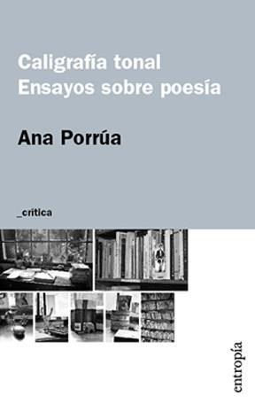  Caligrafia Tonal  Ensayos Sobre Poesia