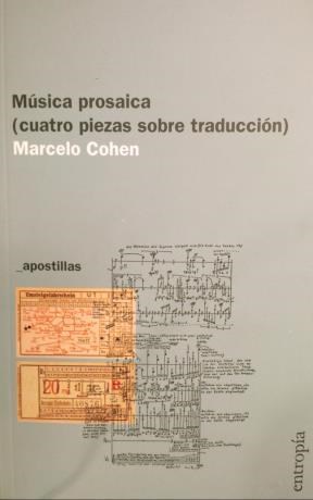  Musica Prosaica  Cuadtro Piezas Sobre Traduccion