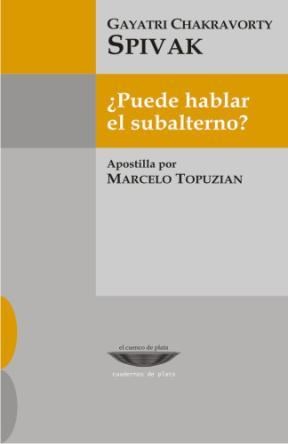 Papel ¿PUEDE HABLAR EL SUBALTERNO?