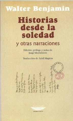 Papel HISTORIAS DESDE LA SOLEDAD Y OTRAS NARRACIONES