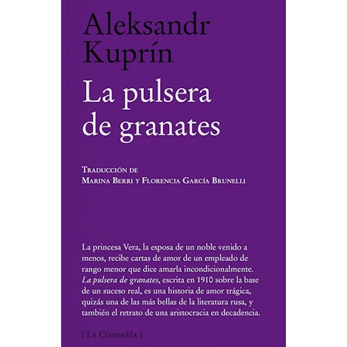 Papel PULSERA DE GRANATES, LA