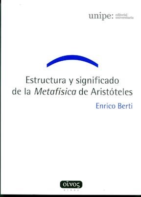  Estructura Y Significado De La Metafisica De Aristoteles