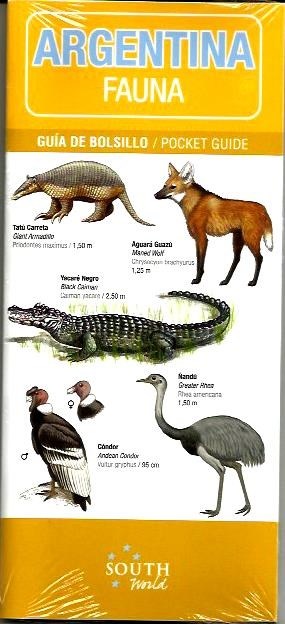 Papel ARGENTINA FAUNA- GUÍA DE BOLSILLO