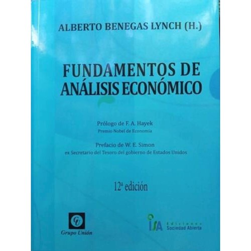 Papel Fundamentos De Analisis Economico - Alberto Benegas Lynch (H