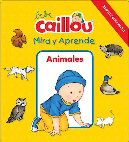  Animales (Bebe Caillou)