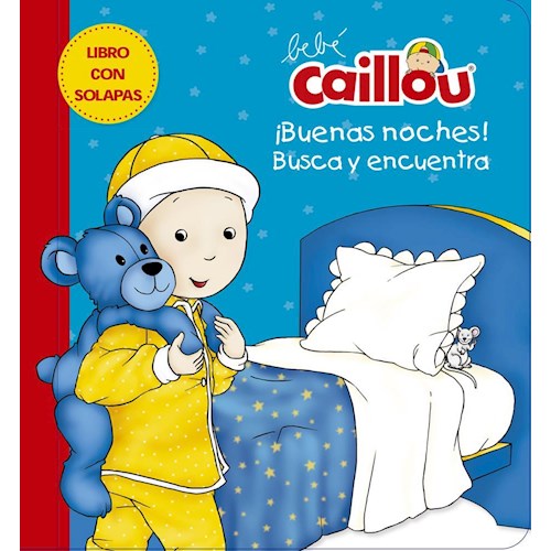 Papel BEBE CAILLOU ¡BUENAS NOCHES! BUSCA Y ENCUENTRA