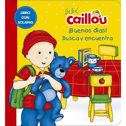 Papel BEBÉ CAILLOU ¡BUENOS DÍAS! BUSCA Y ENCUENTRA