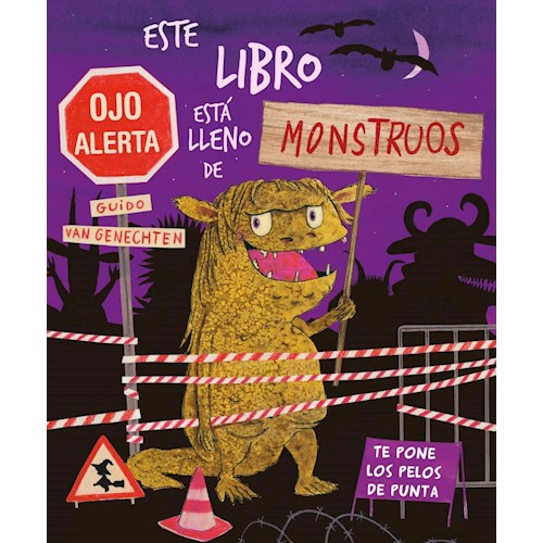 Papel ESTE LIBRO ESÁ LLENO DE MONSTRUOS
