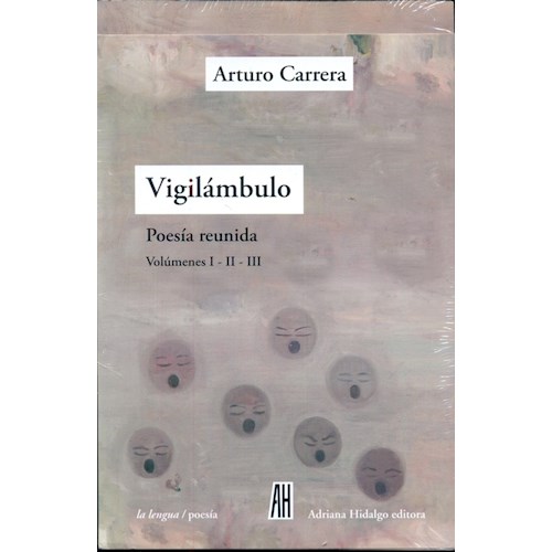 Papel VIGILAMBULO POESIA REUNIDA ARTURO CARRERA