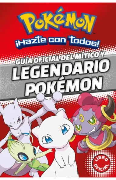 Papel GUIA OFICIAL DEL MITICO Y LEGENDARIO POKEMON
