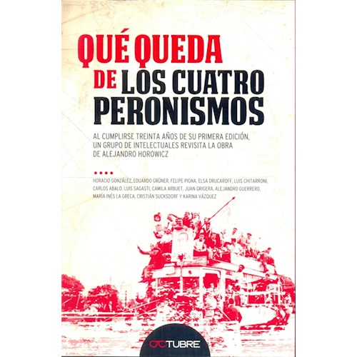 Papel QUÉ QUEDA DE LOS CUATRO PERONISMOS