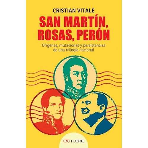 Papel SAN MARTÍN, ROSAS, PERÓN