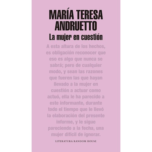 Papel LA MUJER EN CUESTION