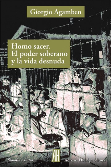 Papel HOMO SACER. EL PODER SOBERANO Y LA VIDA DESNUDA