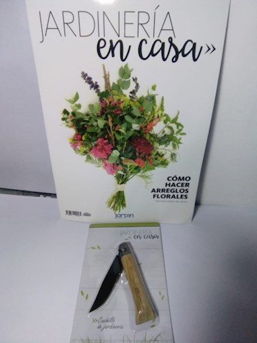 Papel COMO HACER ARREGLOS FLORALES + CUCHILLO DE JARDINERIA REVISTA JARDIN