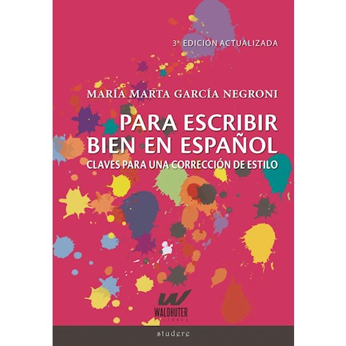 Papel PARA ESCRIBIR BIEN EN ESPAÑOL