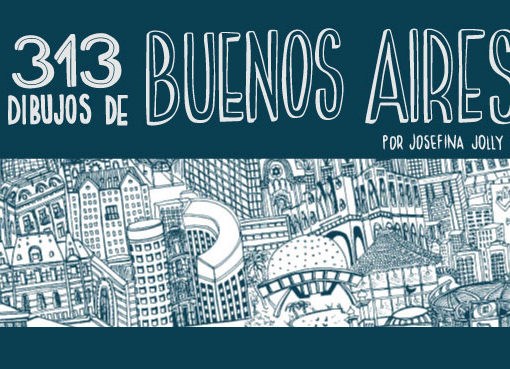 Papel 313 DIBUJOS DE BUENOS AIRES