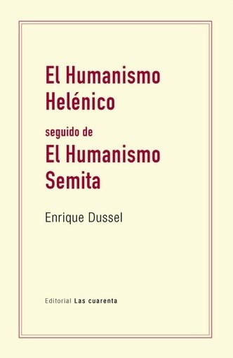 Papel EL HUMANISMO HELÉNICO
