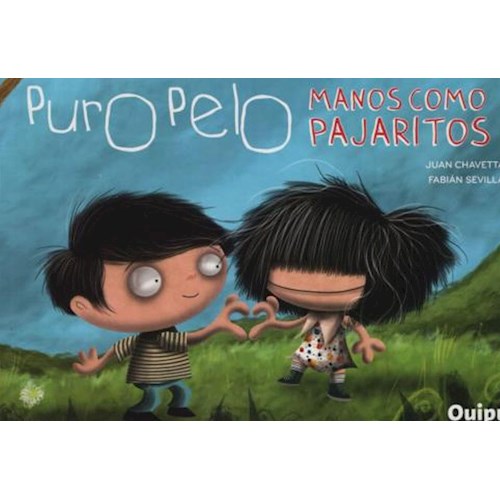 Papel PURO PELO. MANOS COMO PAJARITOS