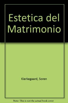 Papel ESTETICA DEL MATRIMONIO