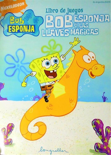 Papel BOB ESPONJA Y LAS LLAVES MAGICAS LIBRO DE JUEGOS