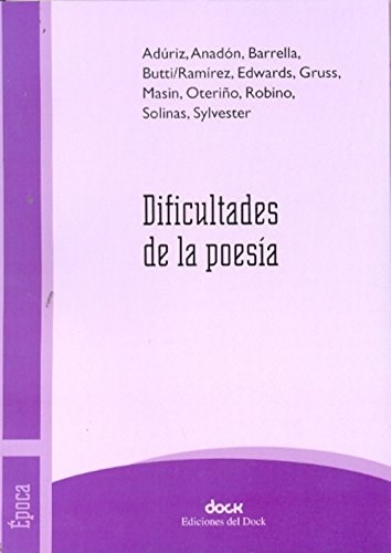 Papel DIFICULTADES DE LA POESIA