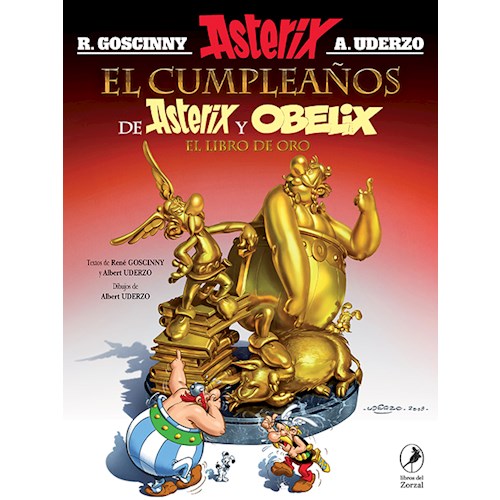 Papel EL CUMPLEAÑOS DE ASTERIX Y OBELIX  EL LIBRO DE ORO