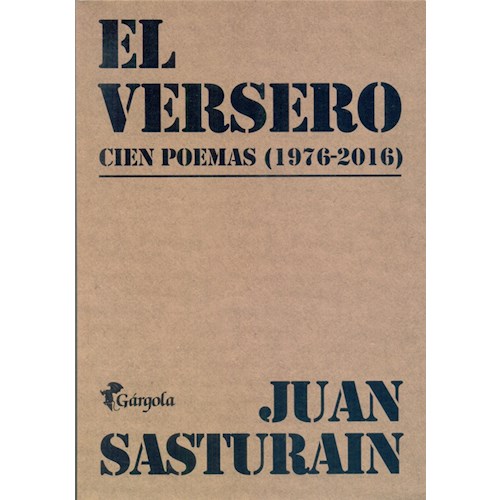 Papel EL VERSERO CIEN POEMAS (1976-2016)