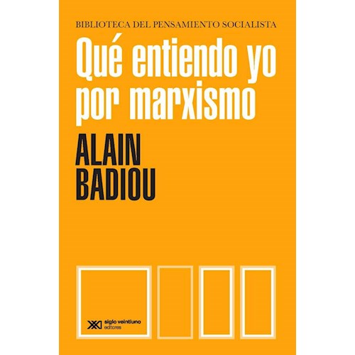 Papel QUÉ ENTIENDO YO POR MARXISMO