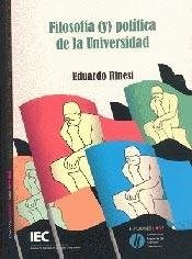 Papel FILOSOFIA (Y) POLITICA DE LA UNIVERSIDAD
