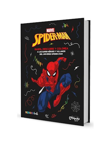  Spiderman Raspa  Descubre Y Colorea