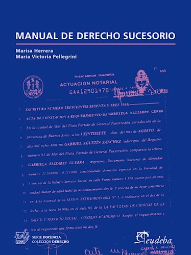 Papel Manual de derecho sucesorio