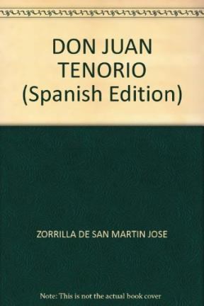 Papel DON JUAN TENORIO