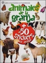  Animales De La Granja   De 50 Stickers Para Armar