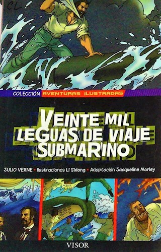 Papel VEINTE MIL LEGUAS DE VIAJE SUBMARINO COLECCION AVENTURAS ILUSTRADAS