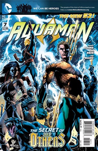 Papel AQUAMAN EL SECRETO DEL LOS OIROS N° 2