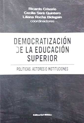 Papel DEMOCRATIZACIÓN DE LA EDUCACIÓN SUPERIOR