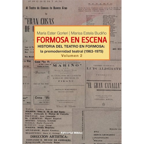 Papel FORMOSA EN ESCENA VOLUMEN 2